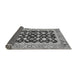 Sideview of Abstract Gray Modern Rug, abs2684gry