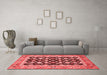 Modern Red Washable Rugs