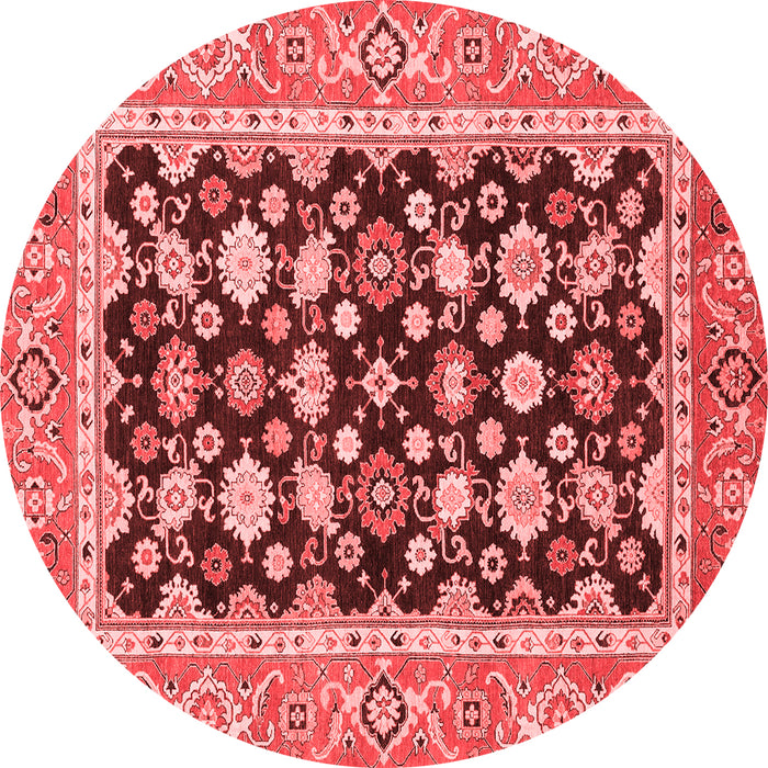 Machine Washable Abstract Red Modern Rug, wshabs2684red