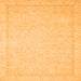 Square Oriental Orange Traditional Rug, abs2685org