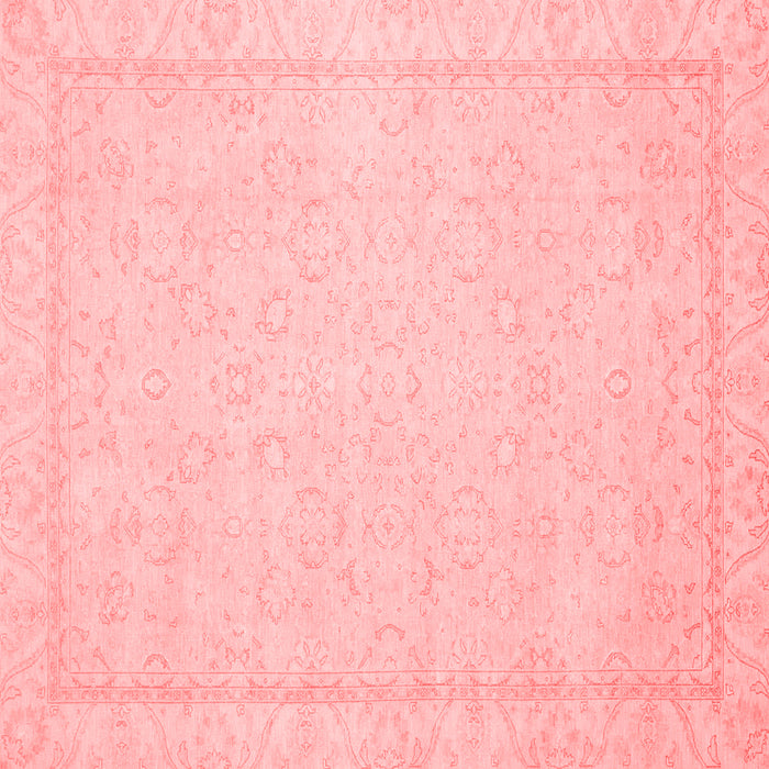 Machine Washable Oriental Red Traditional Rug, wshabs2685red