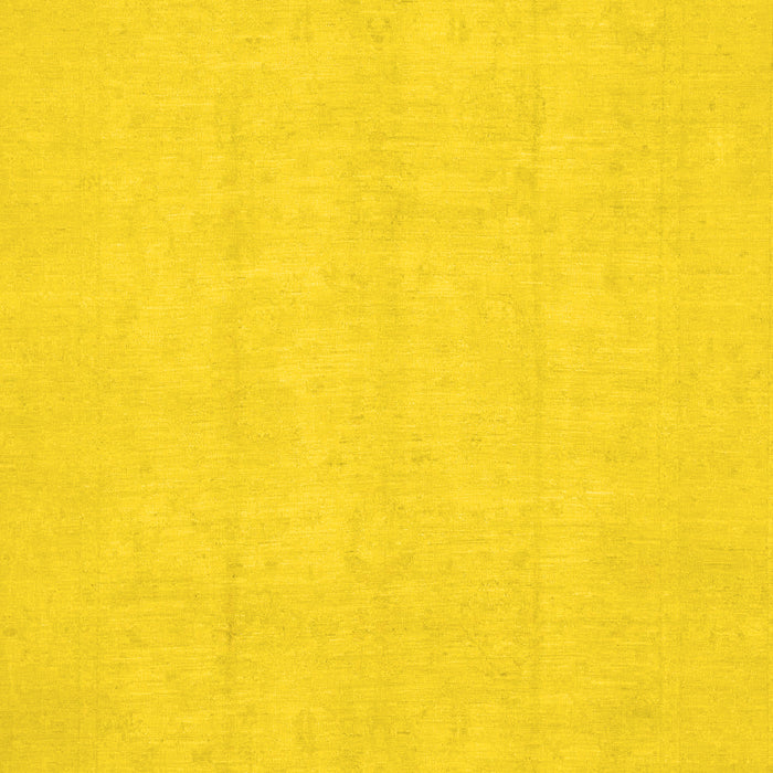 Oriental Yellow Traditional Rug, abs2686yw