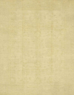 Abstract Chrome Gold Yellow Oriental Rug, abs2686