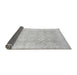 Sideview of Oriental Gray Traditional Rug, abs2687gry