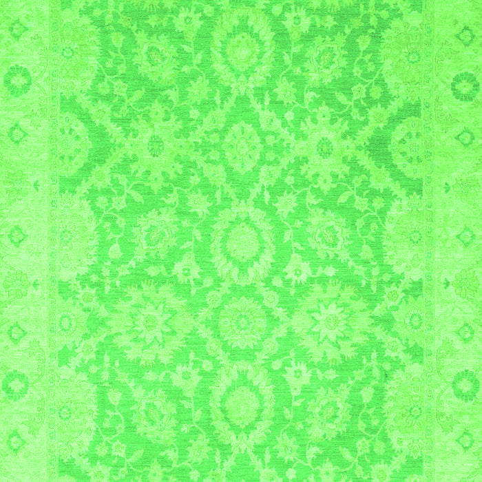 Oriental Green Traditional Rug, abs2687grn