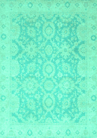 Oriental Turquoise Traditional Rug, abs2687turq