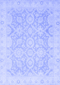 Oriental Blue Traditional Rug, abs2687blu