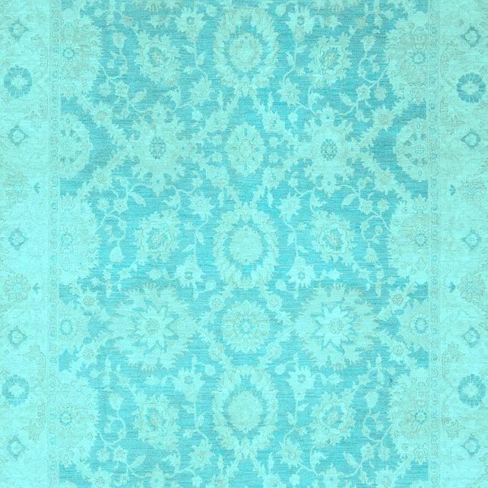 Oriental Light Blue Traditional Rug, abs2687lblu