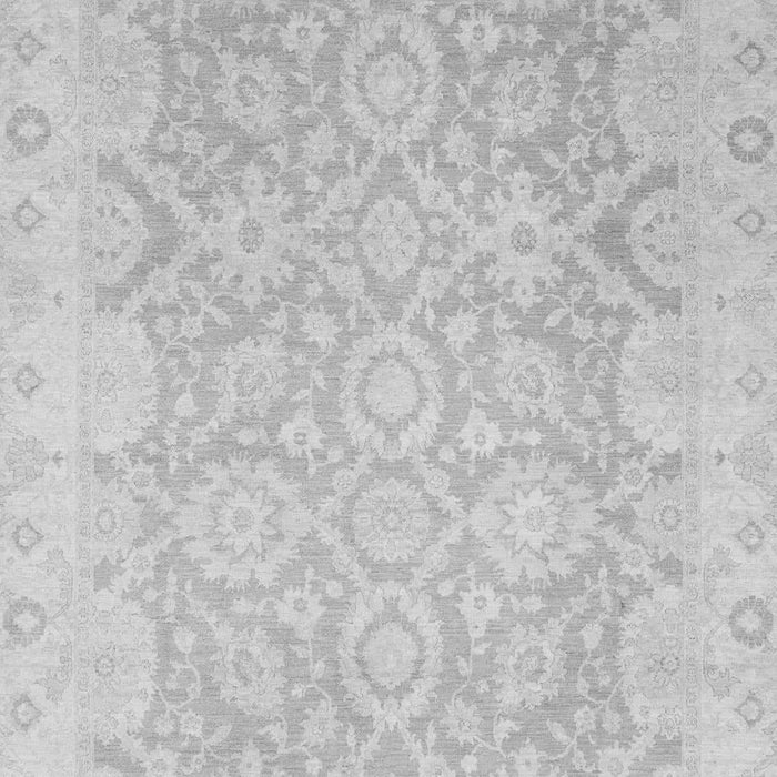 Machine Washable Oriental Gray Traditional Rug, wshabs2687gry