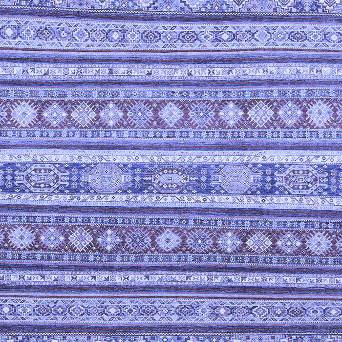 Machine Washable Abstract Blue Modern Rug, wshabs2688blu