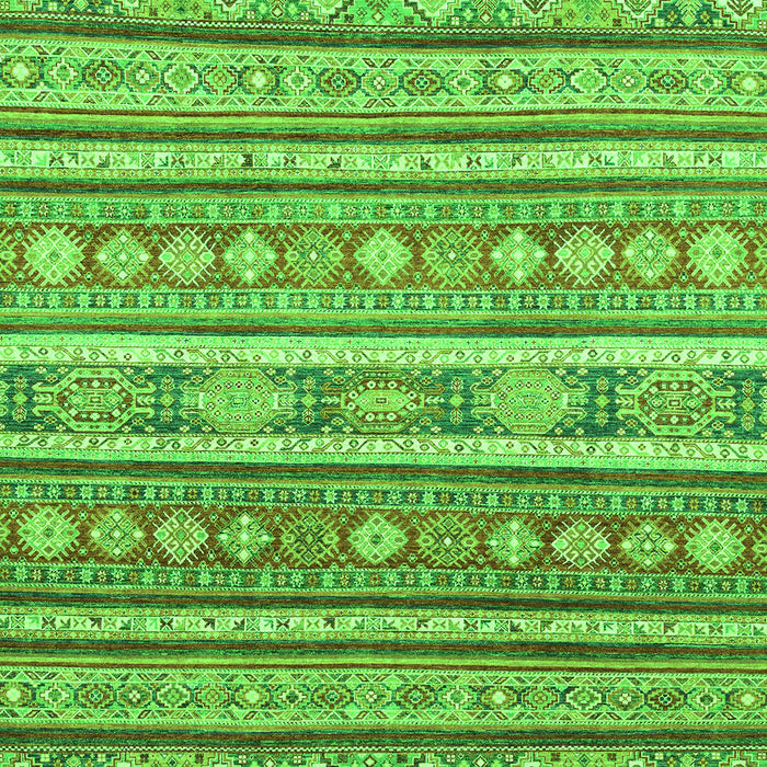 Abstract Green Modern Rug, abs2688grn