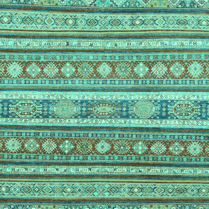 Abstract Turquoise Modern Rug, abs2688turq