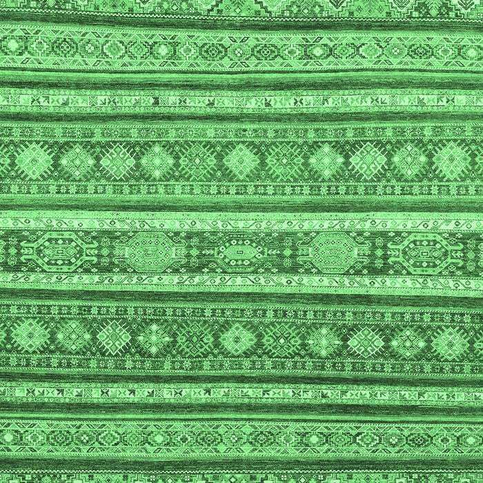 Abstract Emerald Green Modern Rug, abs2688emgrn