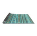 Sideview of Abstract Light Blue Modern Rug, abs2688lblu