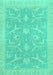 Oriental Turquoise Traditional Rug, abs2689turq