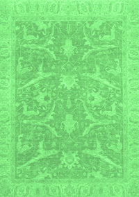 Oriental Emerald Green Traditional Rug, abs2689emgrn