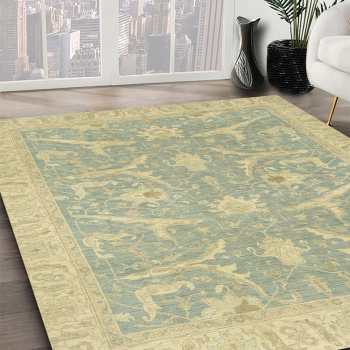 Machine Washable Abstract Brown Rug in a Family Room, wshabs2689