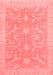 Oriental Red Traditional Area Rugs