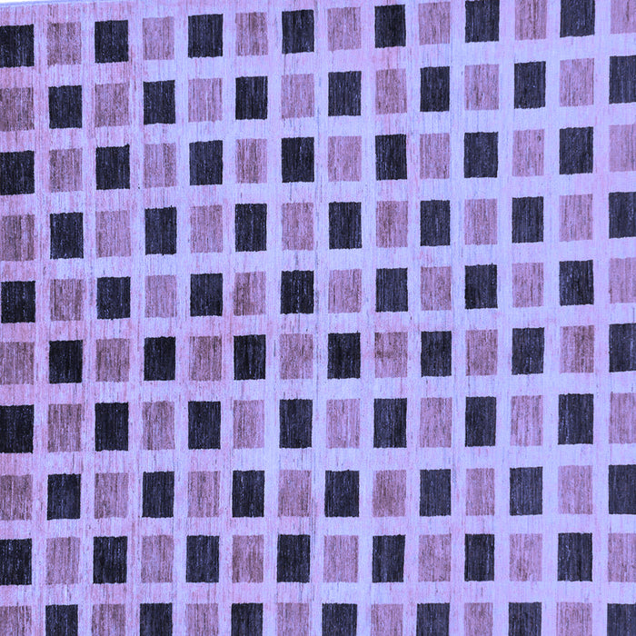 Square Machine Washable Oriental Blue Modern Rug, wshabs268blu