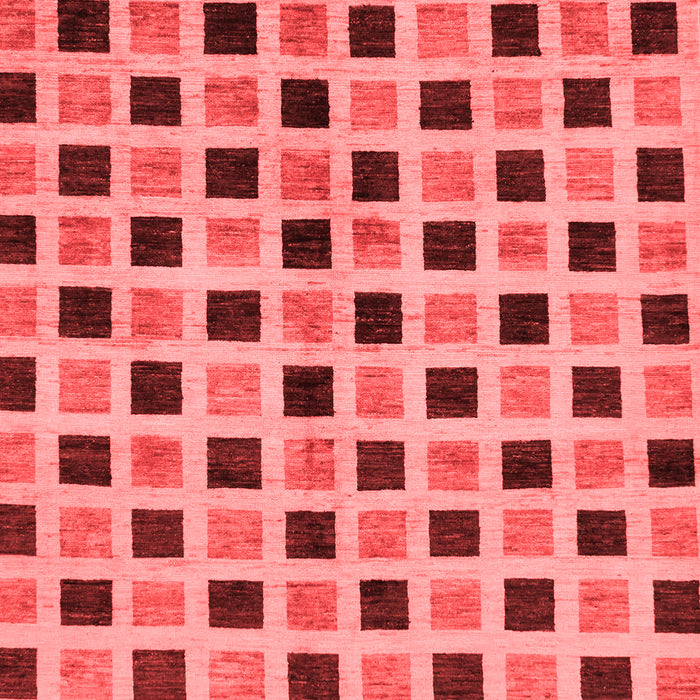 Machine Washable Oriental Red Modern Rug, wshabs268red