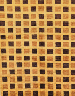 Abstract Orange Oriental Rug, abs268