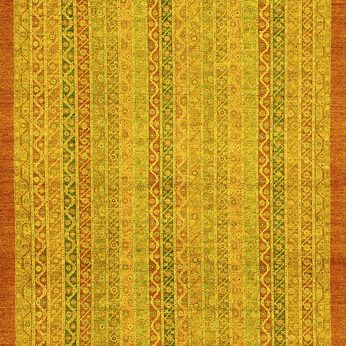 Abstract Yellow Modern Rug, abs2690yw