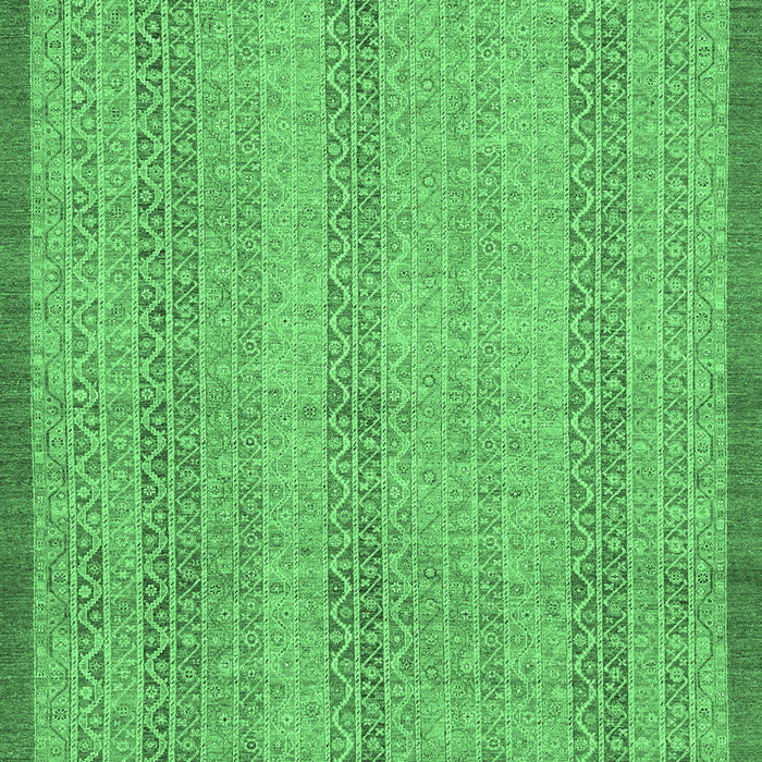 Abstract Emerald Green Modern Rug, abs2690emgrn