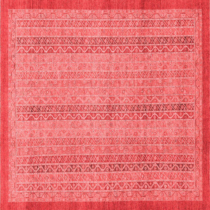 Abstract Red Modern Rug, abs2690red