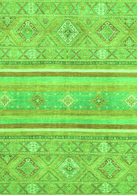 Abstract Green Modern Rug, abs2691grn