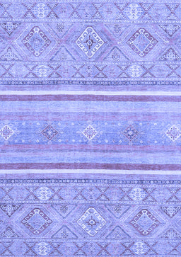 Abstract Blue Modern Rug, abs2691blu