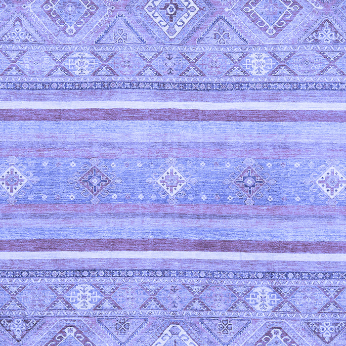 Abstract Blue Modern Rug, abs2691blu