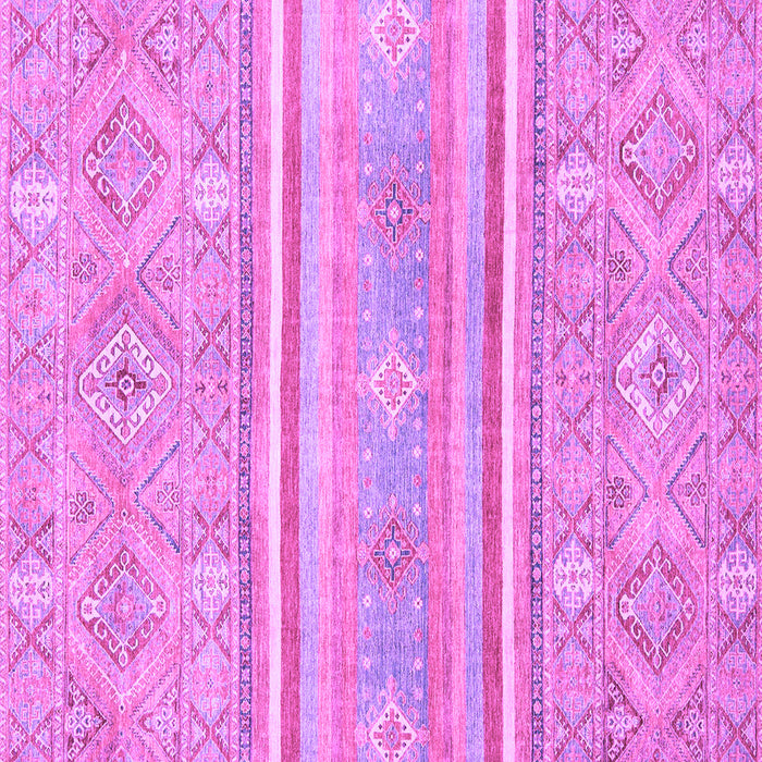 Square Machine Washable Abstract Purple Modern Area Rugs, wshabs2691pur