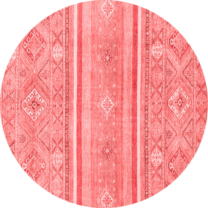 Abstract Red Modern Rug, abs2691red