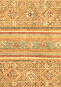 Abstract Brown Modern Rug, abs2691brn