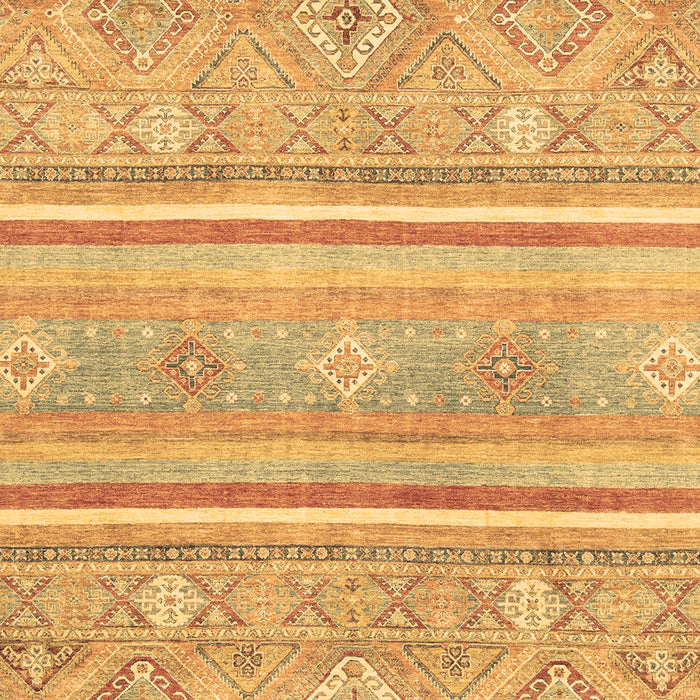 Abstract Brown Modern Rug, abs2691brn