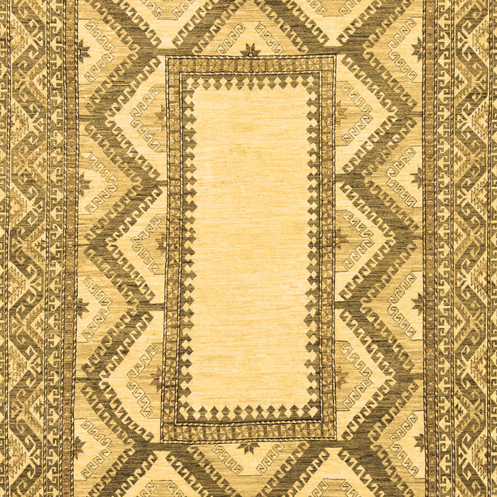 Abstract Brown Modern Rug, abs2692brn