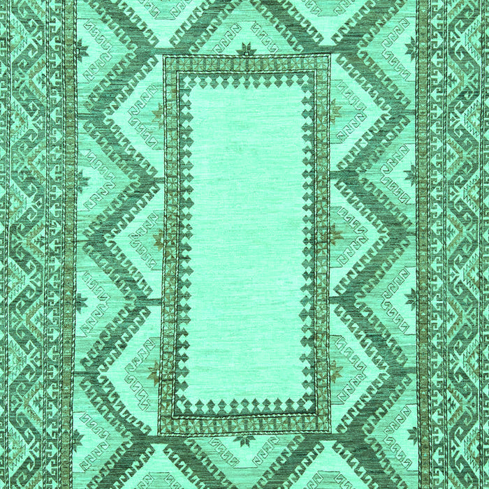 Abstract Turquoise Modern Rug, abs2692turq