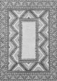 Abstract Gray Modern Rug, abs2692gry