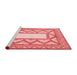 Modern Red Washable Rugs