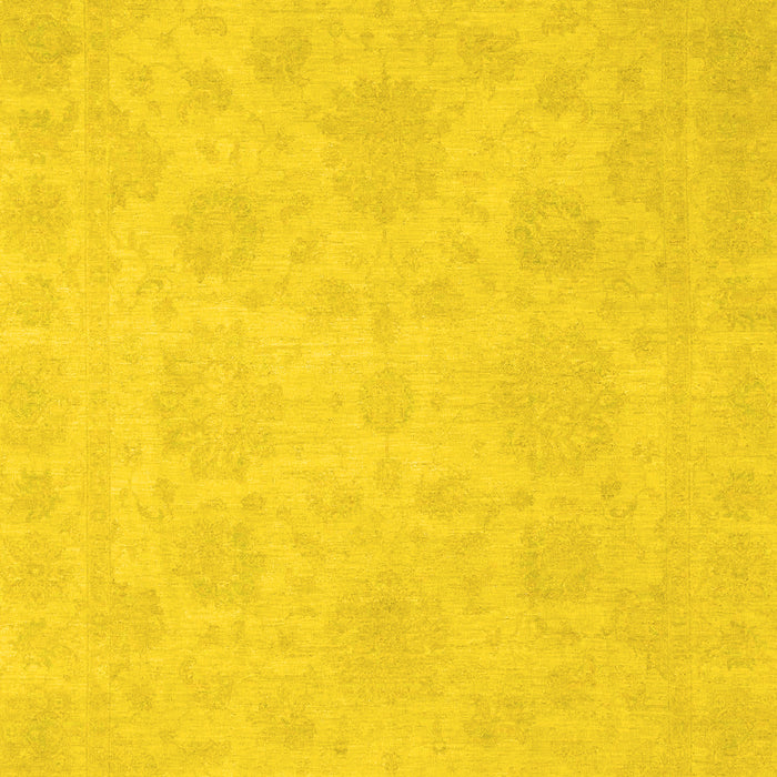 Oriental Yellow Traditional Rug, abs2693yw