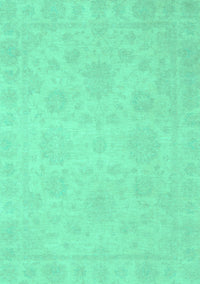 Oriental Turquoise Traditional Rug, abs2693turq