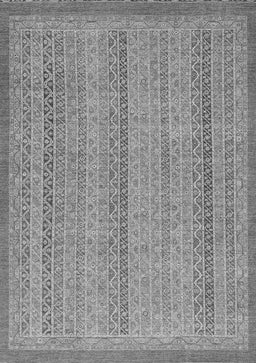 Abstract Gray Modern Rug, abs2694gry