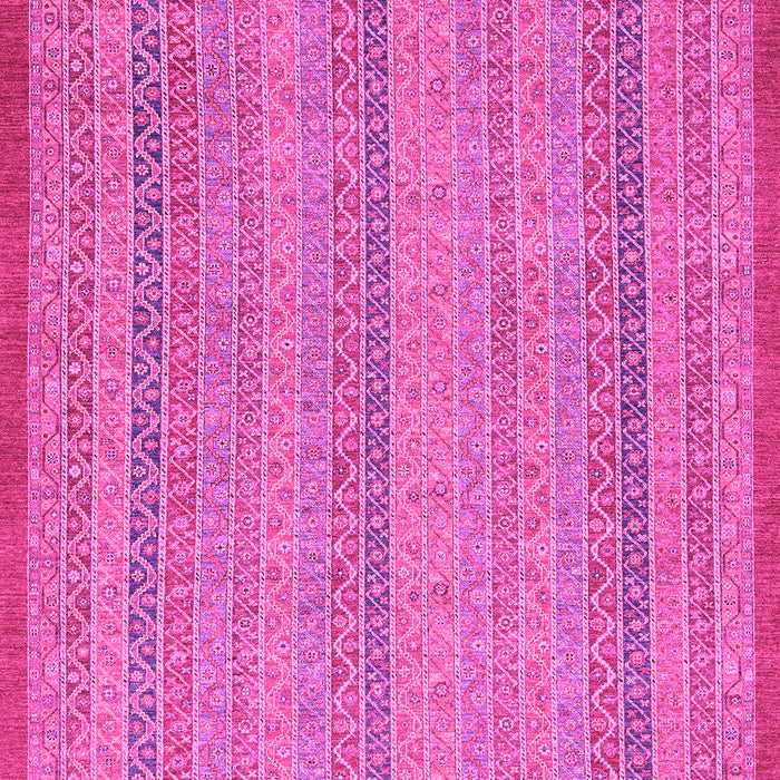 Machine Washable Abstract Pink Modern Rug, wshabs2694pnk