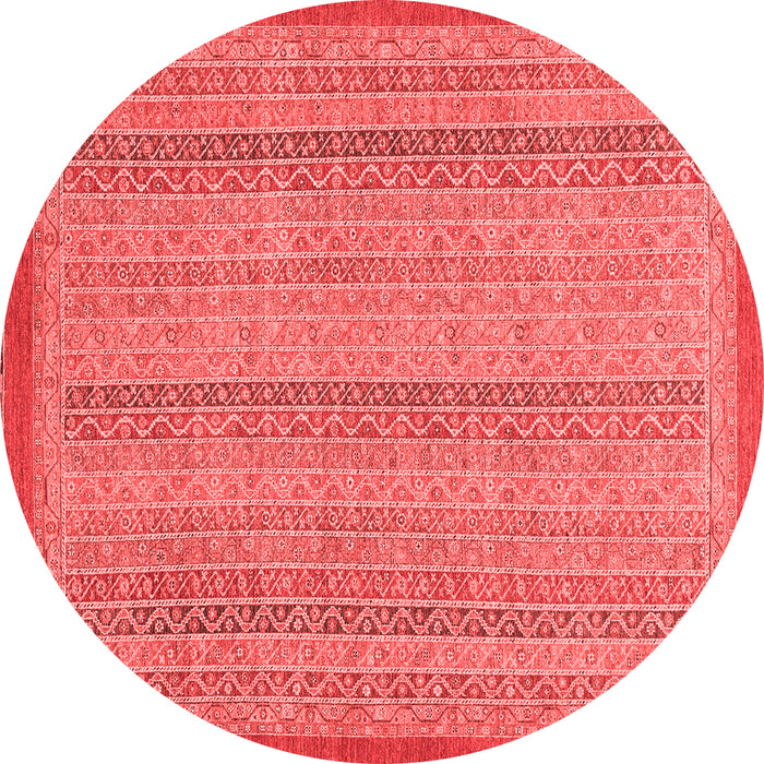 Abstract Red Modern Rug, abs2694red