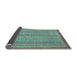 Sideview of Abstract Light Blue Modern Rug, abs2694lblu