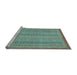 Sideview of Machine Washable Abstract Light Blue Modern Rug, wshabs2694lblu