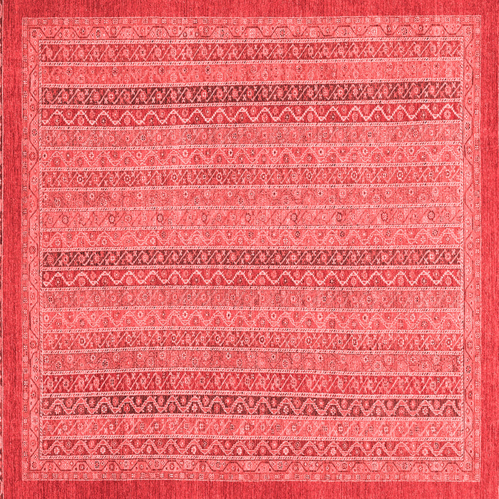 Machine Washable Abstract Red Modern Rug, wshabs2694red