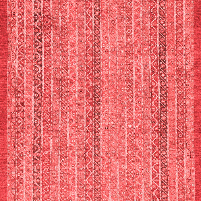 Machine Washable Abstract Red Modern Rug, wshabs2694red