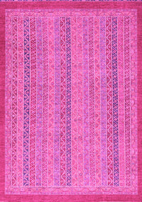 Abstract Pink Modern Rug, abs2694pnk