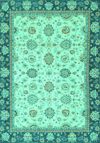 Oriental Turquoise Traditional Rug, abs2695turq